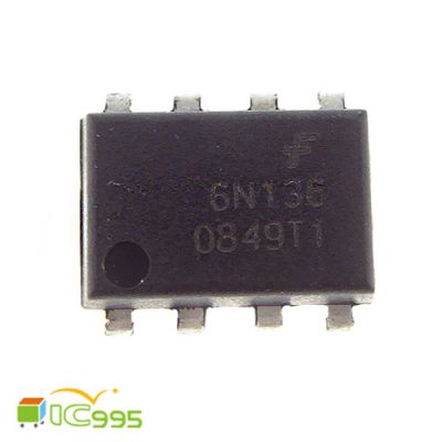 6N136 DIP-8 高速 光電 耦合器 IC 芯片 壹包1入 #4153
