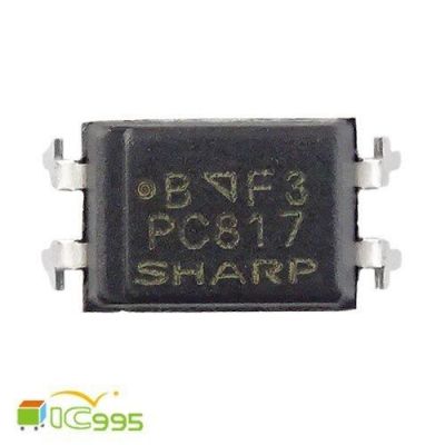 ic995  PC817 光耦合器 DIP-4 高密度封裝 光電隔離IC 全新品1入 #6010