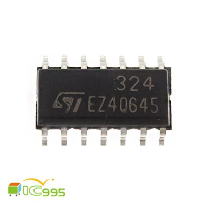 LM324DT SOP-14 四路 運算放大器 集成電路 貼片 IC 芯片 壹包1入 #6959