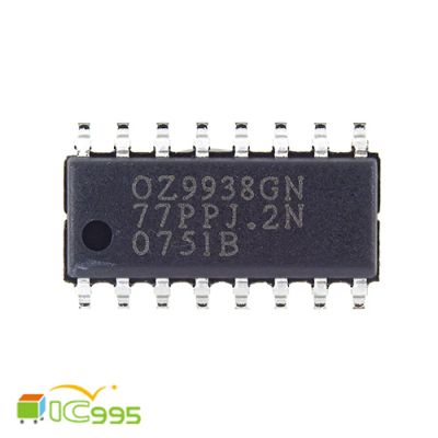OZ9938GN SOP-16 液晶高壓 驅動芯片 IC 芯片 全新品 壹包1入 #1441