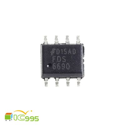 FDS6690 SOP-8 單N溝道 邏輯電平 PWM優化 場效應 電晶體 芯片 IC 壹包1入 #3179