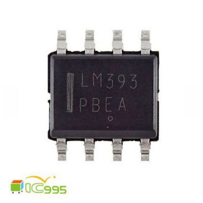 IC995 LM393 比較器 IC 晶片 SOP-8 雙路 低功耗 電壓比較器 雙通道比較器 電壓偵測IC #3643