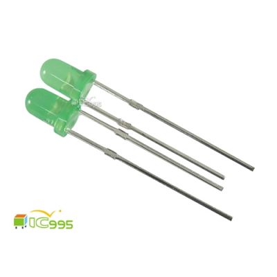 電子零件 - 發光二極管 LAMP型 LED燈 DIP(綠色) 3mm 壹包20入