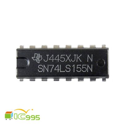 TI SN74LS155N DIP-16 電子元器件集成塊電路 IC 芯片 壹包1入 #8654