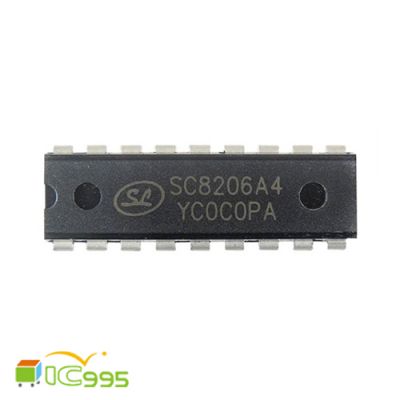 SC8206A4 DIP-18 遠程風扇控制 IC 芯片 壹包1入 #3925
