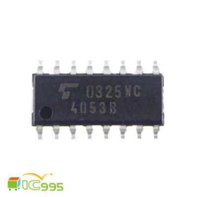 4053B SOP-16 電源管理 電子零件 IC 芯片 壹包1入 #7009