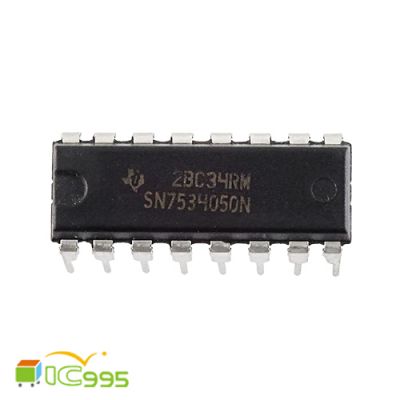TI SN7534050N DIP-16 雙路差動 驅動器 接收器 IC 芯片 壹包1入 #0659