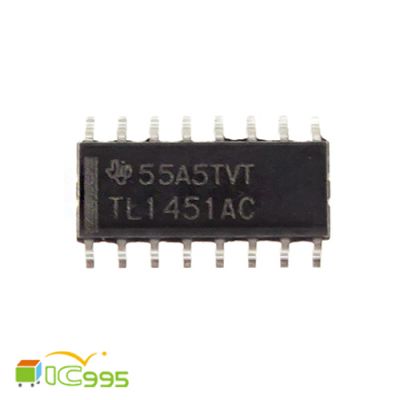 TL1451AC SOP-16 兩路脈寬調製 控制電路 IC 芯片 壹包1入 #1501