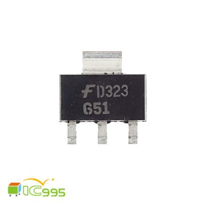 FZT651 SOT-223 NPN 矽平面 高性能晶體管 貼片三極管 IC 芯片 壹包1入 #1497
