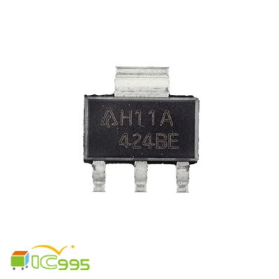 H11A SOT-223 可調電源 穩壓器 貼片三極管 IC 芯片 壹包1入 #4436