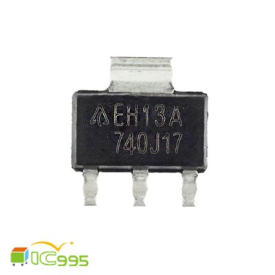 AZ1117H-1.8 印字EH13A SOT-223 1A低壓差 線性穩壓器 三極管 IC 芯片 壹包1入 #6775