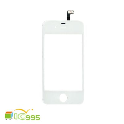 蘋果 Apple iPhone 4 4s 觸控 鏡面 蓋板 面板 帶排線外屏 (白色) 全新品 1入 #0249