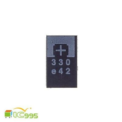 ic995 SANYO 鉭電容 330uF 2.5V 高分子 鉭質電容 電容 全新品 壹包1入 #7221