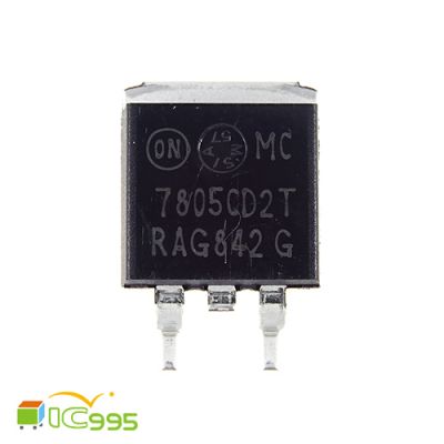 MC7805CD2T TO-263 三端 固定正穩壓器 貼片 三端穩壓 IC 芯片 全新品 壹包1入 #6520