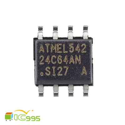 ATMEL 24C64AN SOP-8 EEPROM 唯讀記憶體 IC 芯片 全新品 壹包1入 #7213