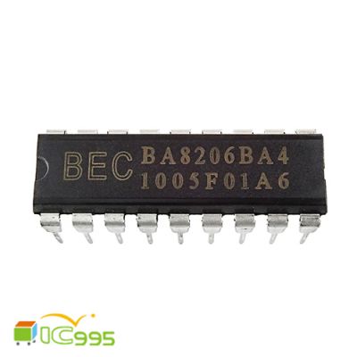 BA8206BA4 DIP-18 直插 遙控風扇 控制器 芯片 IC 全新品 壹包1入 #7350