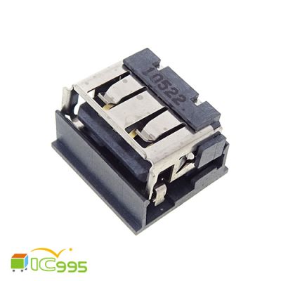 USB 2.0 插座 接口 接腳 4pin DWSB-012 單層 母座 接頭 連接器 壹包1入 #1159