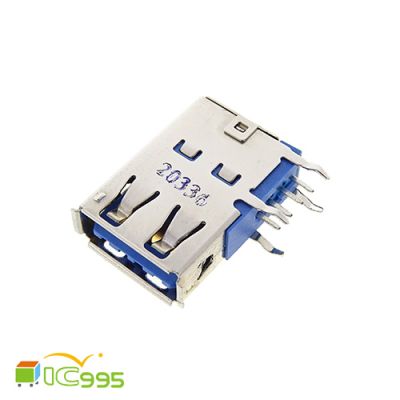 USB 3.0 插座 接口 5pin 接腳 4pin DWSB-076 直式 單層 母座 接頭 連接器 壹包1入 #1180