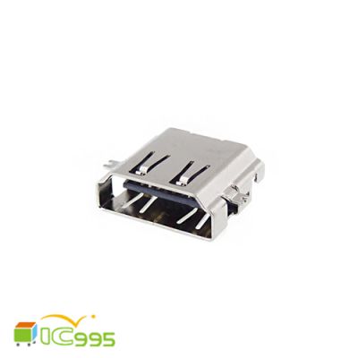 USB 2.0 插座 HDMI-3 單層 90度 母座 接頭 接口 主板維修 全新品 壹包1入 #1029