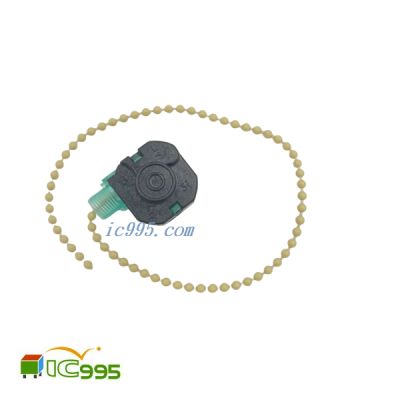 IC995 吊扇吊燈用 3檔拉線開關 三速控制器 吊燈拉繩開關 拉線開關 3檔開關 拉鍊長25CM 附珠鏈 #1156